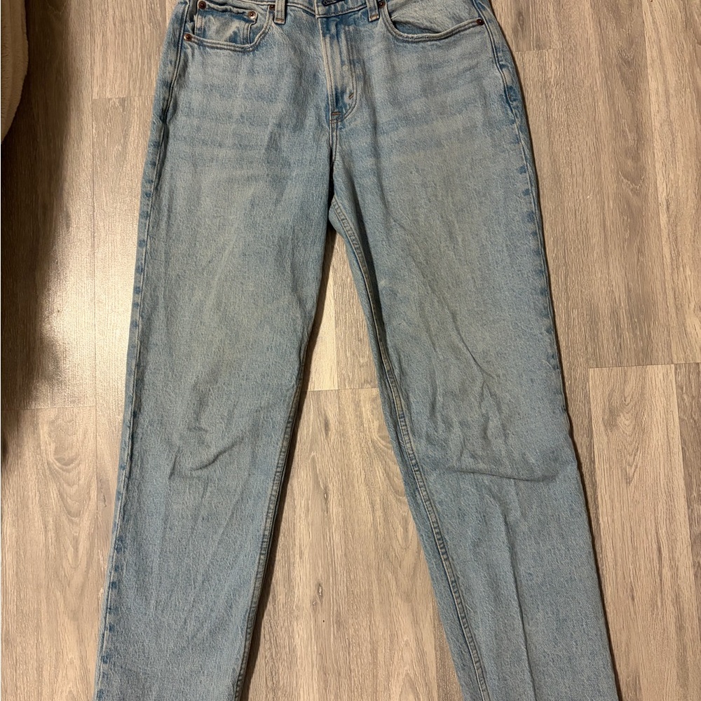Abercrombie & Fitch Light Blue Straight Jeans